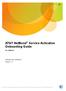 AT&T NetBond Service Activation Onboarding Guide