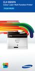 CLX-3305FN Colour Laser Multi-Function Printer. For your daily life