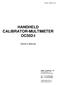 HANDHELD CALIBRATOR-MULTIMETER OC502-t