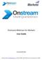 Onstream Webinars for Marketo User Guide
