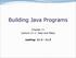 Building Java Programs