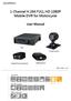 1 Channel H.264 FULL HD 1080P Mobile DVR for Motorcycle User Manual