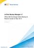 A-Click Backup Manager v7 Office 365 Exchange Online Backup & Restore Guide for Mac OS X