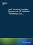 SAS Marketing Operations Management 6.5: Installation, Configuration, and Administration Guide