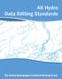 AK Hydro Data Editing Standards