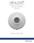 Occupancy and Vacancy Sensors ROOM CONTROLLER* DAYLIGHT SENSOR WPP-INT INSTALLATION GUIDE