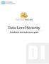 Data Level Security. Installation and deployment guide