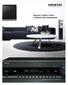 Welcome to Onkyo s Vision of Refined Home Entertainment