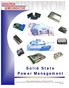 Solid State Power Management