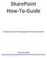 SharePoint How-To-Guide