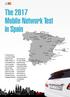 The 2017 Mobile Network Test in Spain