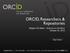 ORCID, Researchers & Repositories
