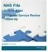 NHS Fife. 2015/16 Audit Computer Service Review Follow Up