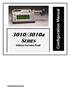Configuration Manual. 3010/3010a SERIES SYRINGE INFUSION PUMP. Controlled Electronic Copy