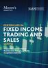 FIXED INCOME TRADING AND SALES