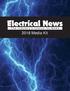 Electrical News. The Industry s Choice for News Media Kit