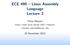 ECE 498 Linux Assembly Language Lecture 3