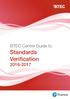 BTEC Centre Guide to Standards Verification