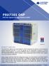 FSU7101 OSP. FSU7101 Optical Services Platform (OSP) PRODUCT OVERVIEW
