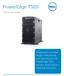 PowerEdge T320. Technical Guide
