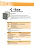 G - Base. Relays THREE PHASE + NEUTRAL CURRENT PROTECTION RELAY
