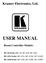 USER MANUAL. Kramer Electronics, Ltd. Room Controller Models: