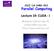 Parallel Computing. Lecture 19: CUDA - I