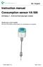 Instruction manual Consumption sensor VA 500
