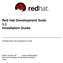 Red Hat Development Suite 1.1 Installation Guide