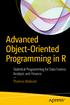 Advanced Object-Oriented Programming in R