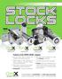 Features of the STOCK LOCKS program: