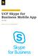 UCF Skype for Business Mobile App