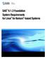 SAS Foundation System Requirements for Linux for Itanium -based Systems