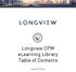 Longview CPM elearning Library Table of Contents. January 2017 Edition