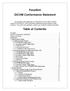 FocalSim DICOM Conformance Statement. Table of Contents: