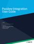 Passkey Integration User Guide. Cvent, Inc 1765 Greensboro Station Place McLean, VA