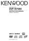 DVD/VCD/CD PLAYER DVF-N7080 INSTRUCTION MANUAL B MA (E/X) OC 04/03