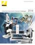 Industrial Instruments General Catalogue 2014