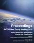 Proceedings. irods User Group Meeting Policy-Based Data Management Sharing and Preservation