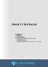 PROJECT MANAGER Project Manager Interface