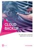 CLOUD BACKUP. The simple guide to avoid losing digital assets in the cloud age
