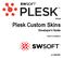 SWsoft. Plesk Custom Skins. Developer's Guide. Plesk 8.1 for Windows