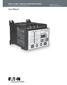 Motor InsightT Overload and Monitoring Relay. Effective July 2010 Supersedes January An Intelligent Power Control Solution.