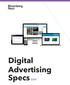 Digital Advertising Specs