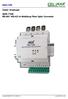 ADA User manual ADA RS-485 / RS-422 to Multidrop Fiber Optic Converter