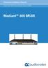 Hardware Installation Manual. AudioCodes Multi-Service Business Routers (MSBR) Mediant 800 MSBR