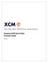 Keeping XCM Up-to-Date Process Guide