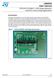 UM0592 User manual. STEVAL-PCC006V1, HDD bridge extension board. board for mass storage applications. Introduction