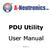 PDU Utility User Manual Version 3.1