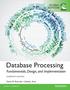 Database Processing. Fundamentals, Design, and Implementation. Global Edition